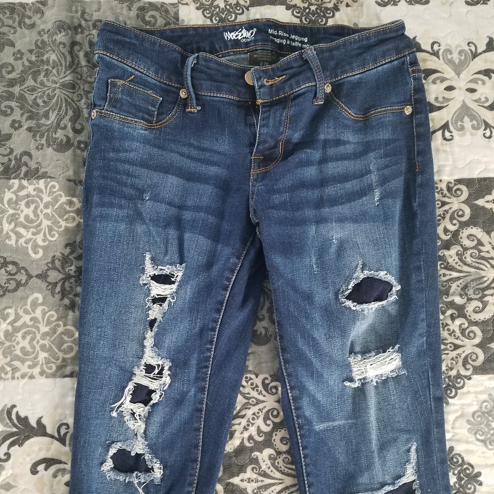Mossimo Stretch Ripped Jegging